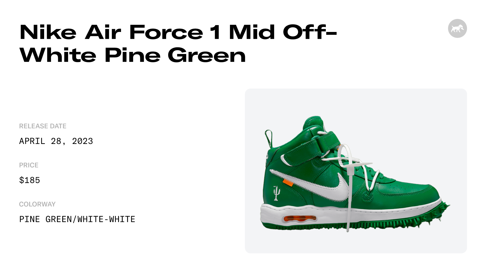 Nike x Off-White Air Force 1 Mid 'Pine Green' Release April 28th – Feature