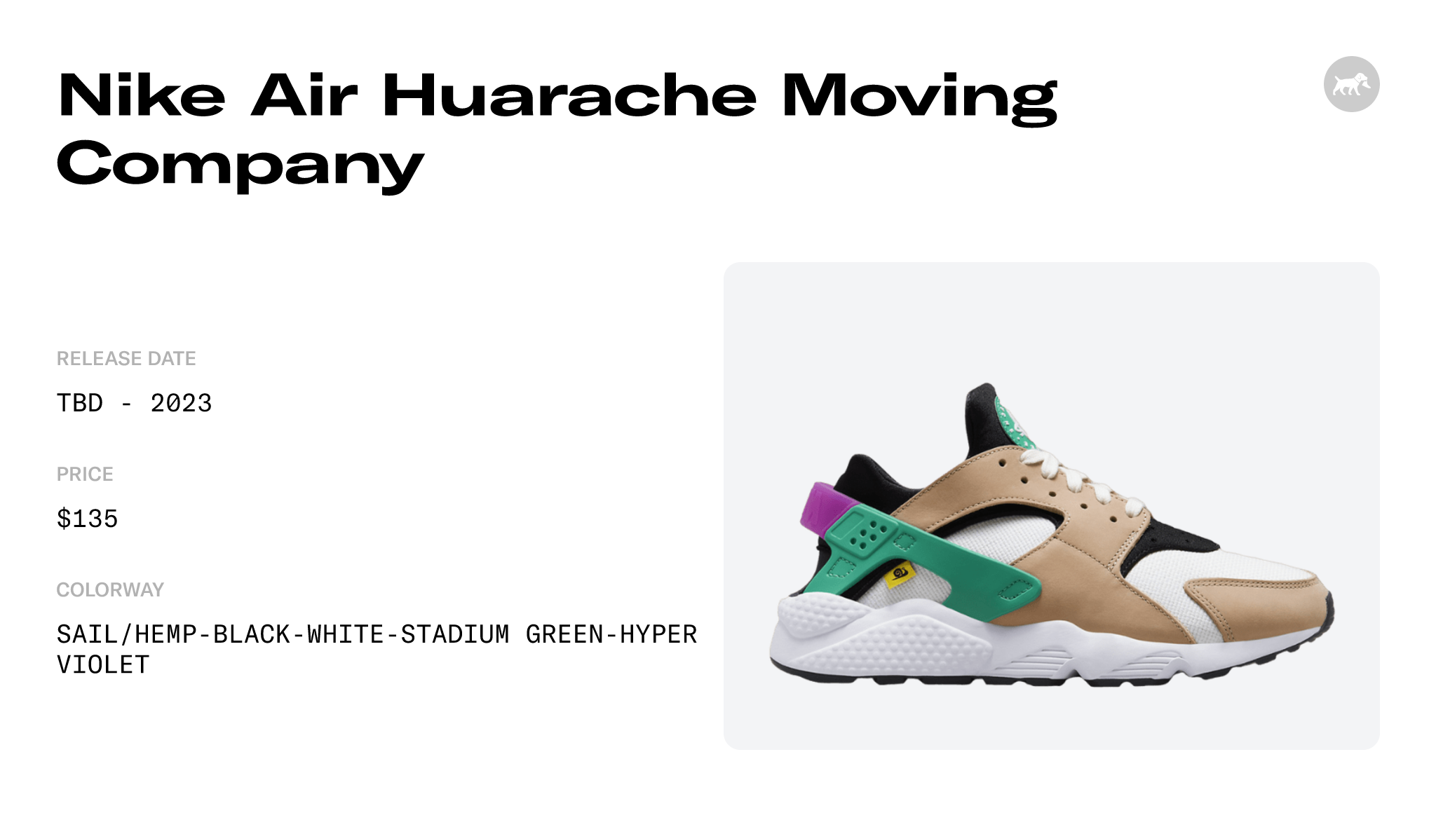 Nike's Air Huarache Gets Shipped Off To The Moving Company Collection