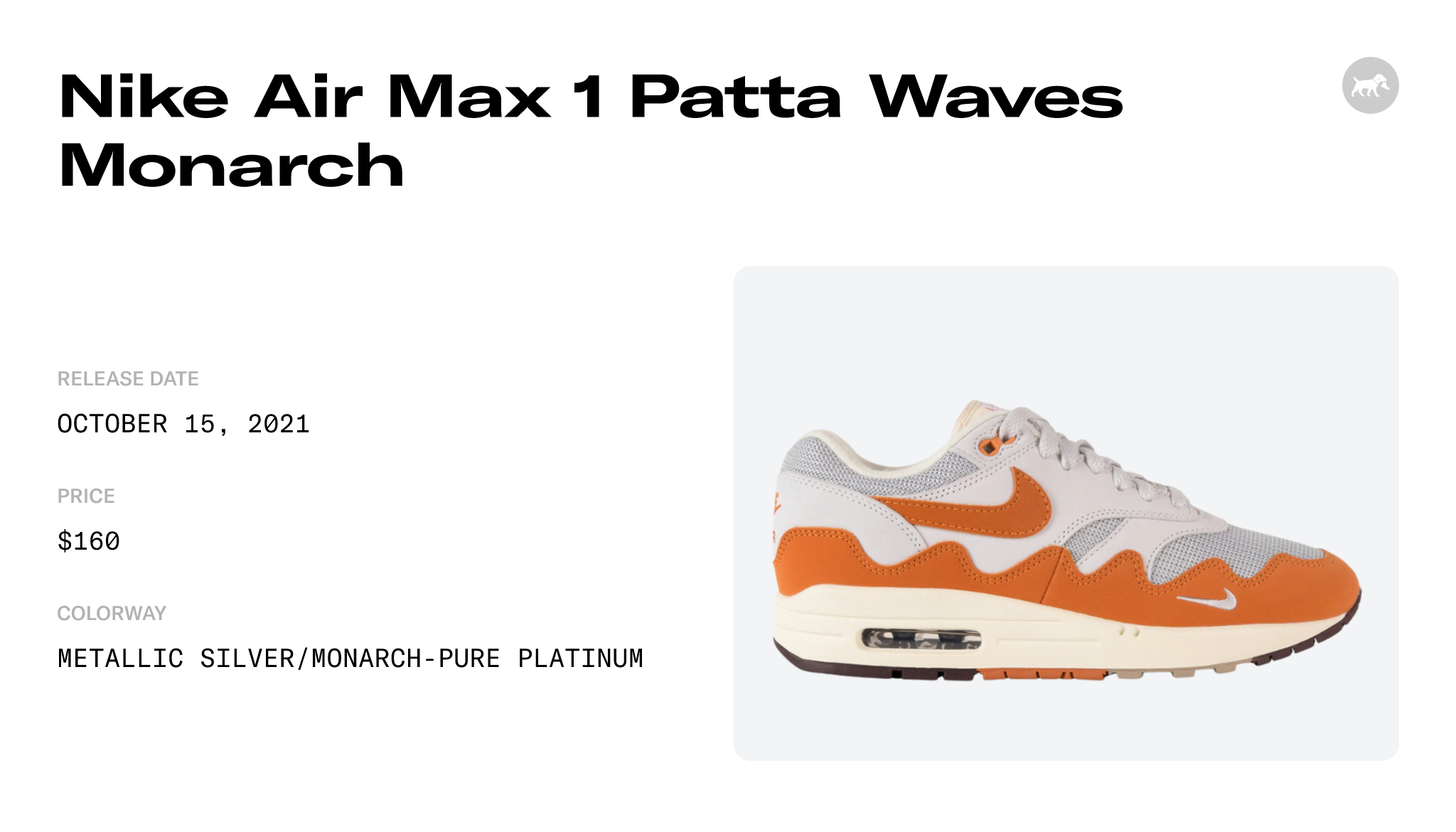Patta Nike Air Max 1 DH1348-001 Release Date