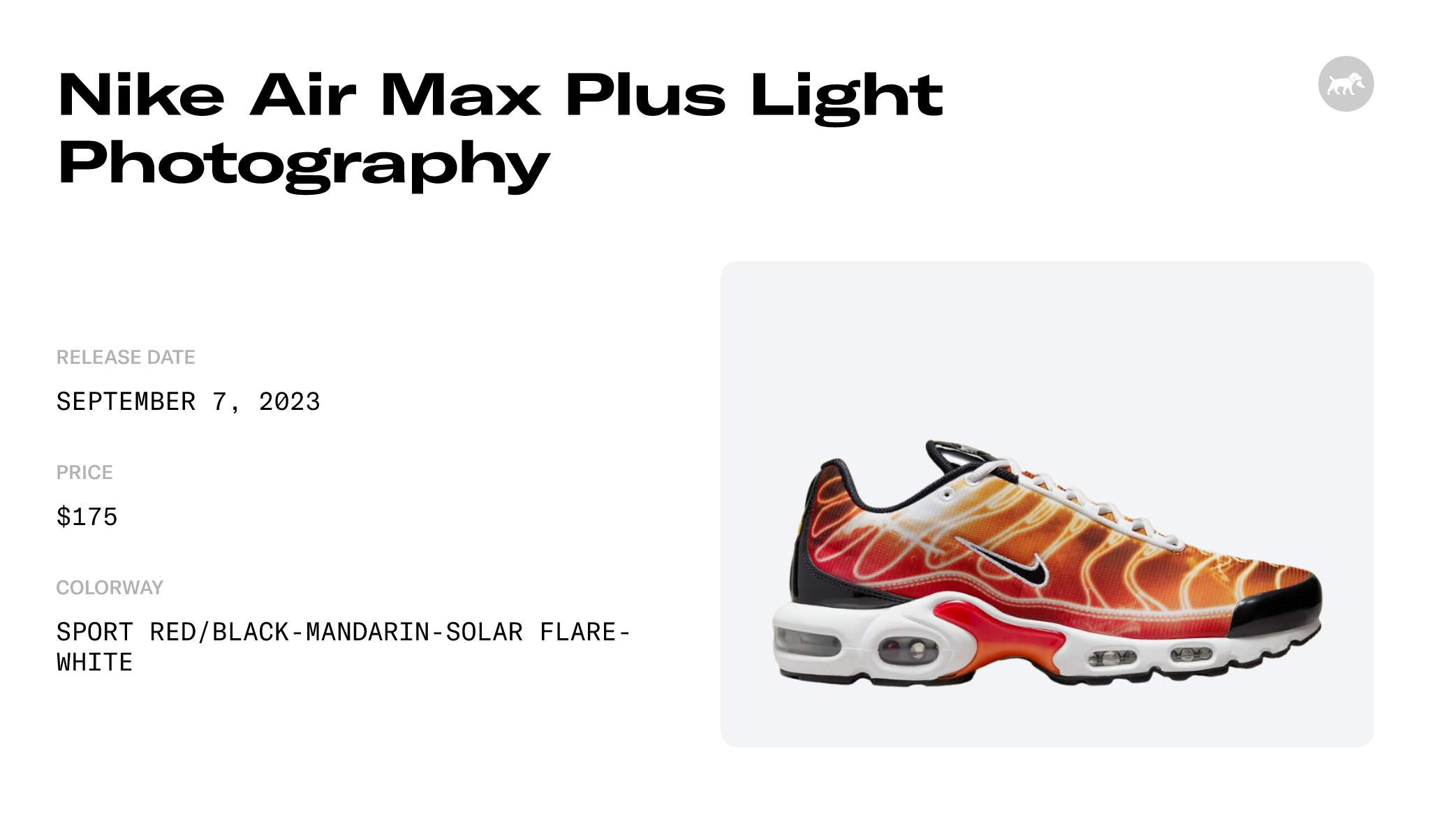 Nike Air Max Plus OG Light Photography Orange DZ3531-600