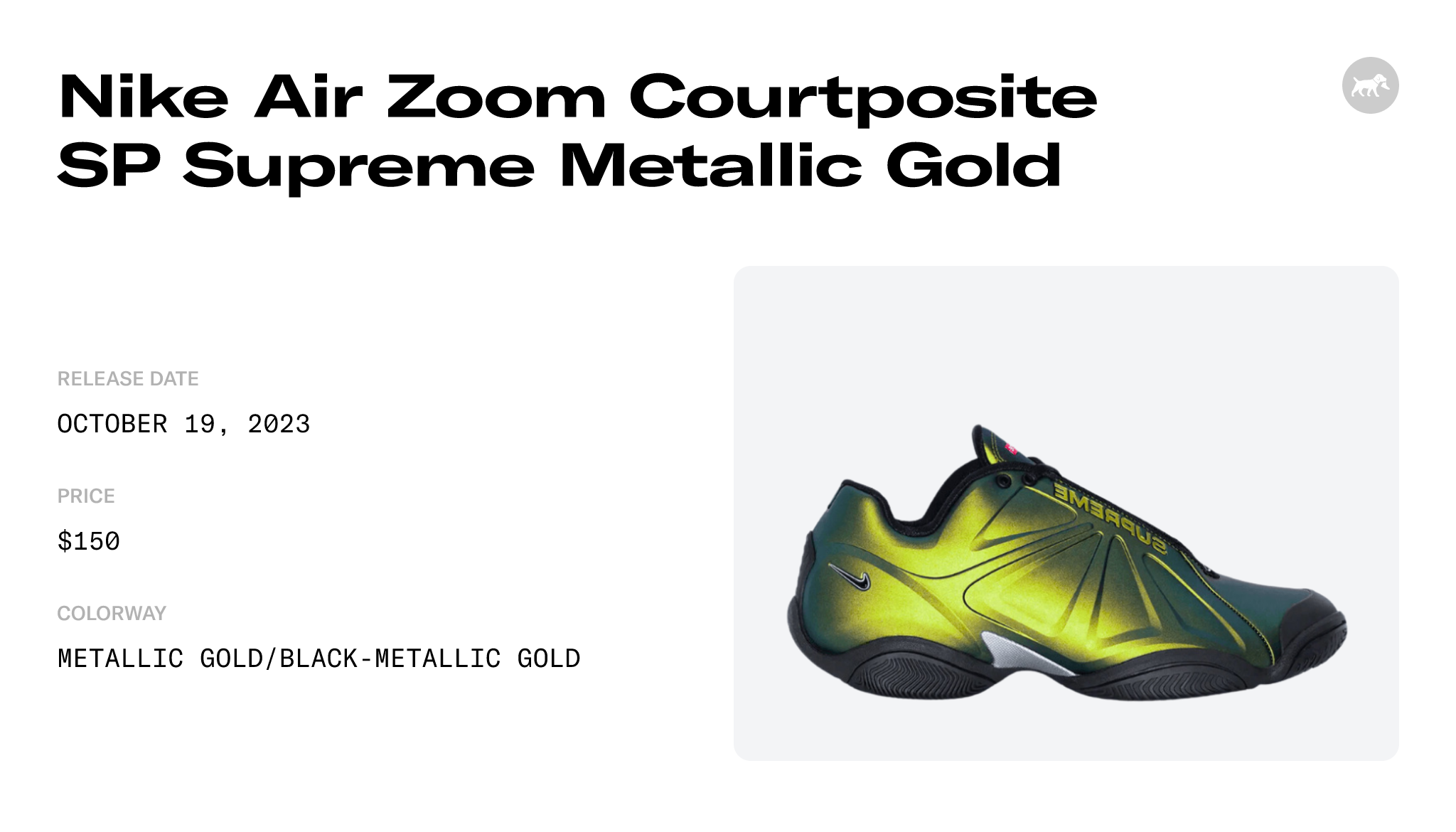 Supreme Nike Courtposite 'Gold' First Look - WpadcShops - nike air slant  retro girls pink grey