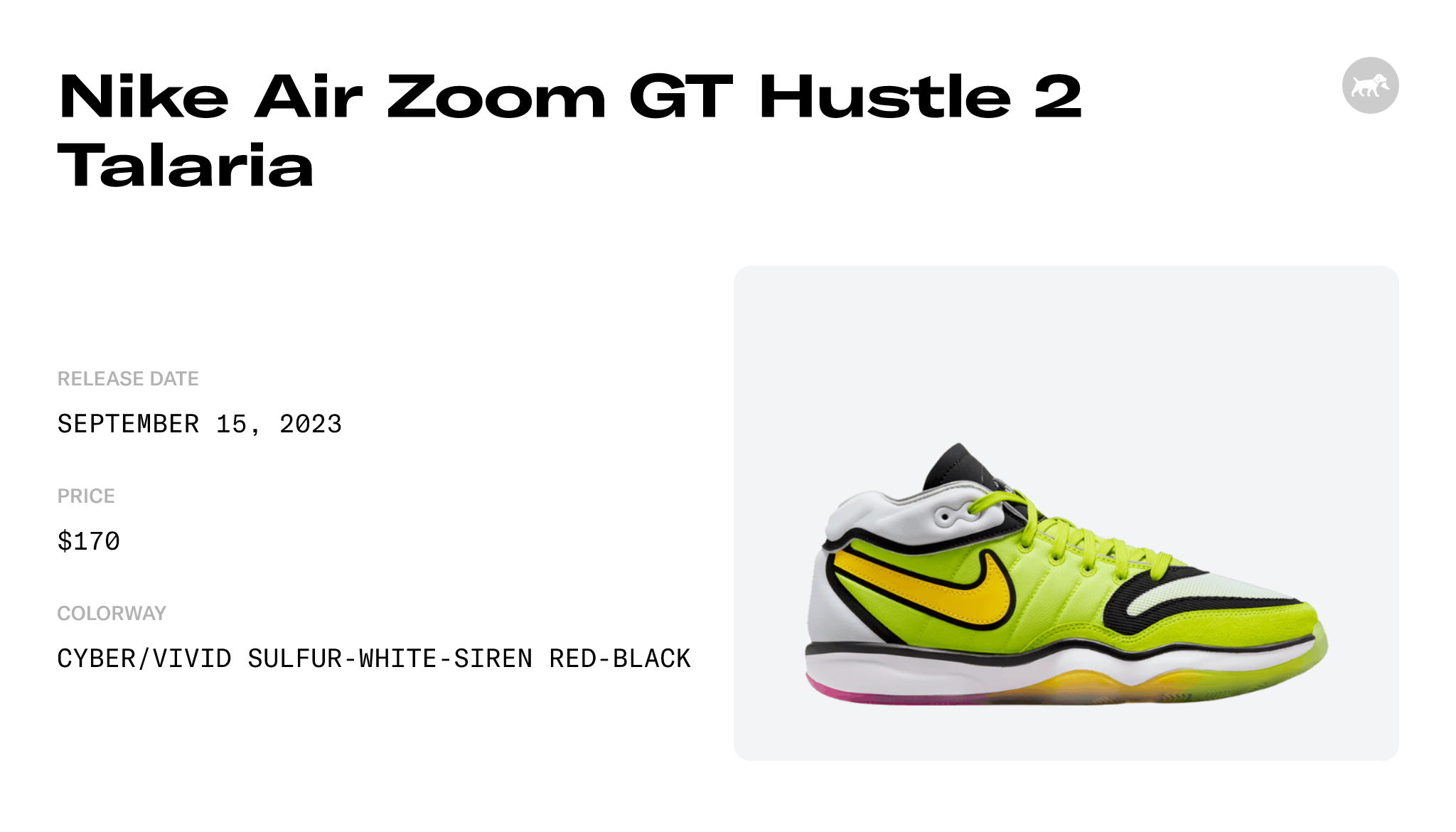 Nike Air Zoom GT Hustle 2 Talaria - DJ9405-300 Raffles and Release Date