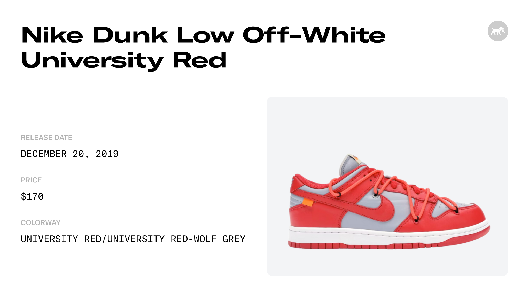 Nike Mens Dunk Low CT0856 700 Off-White - University