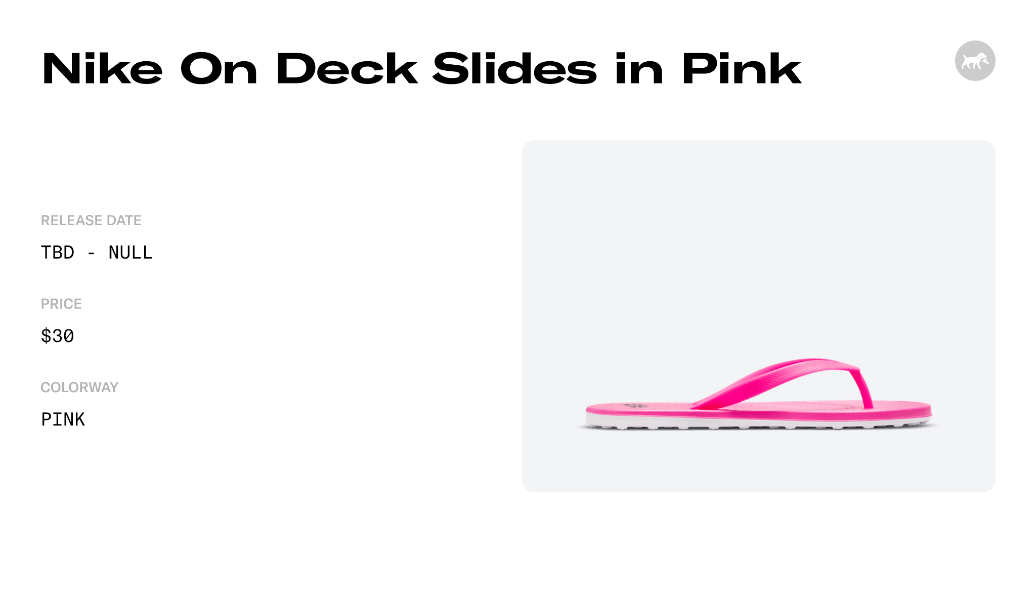 Nike On Deck Slides in Pink - CU3959-601 Raffles and Release Date