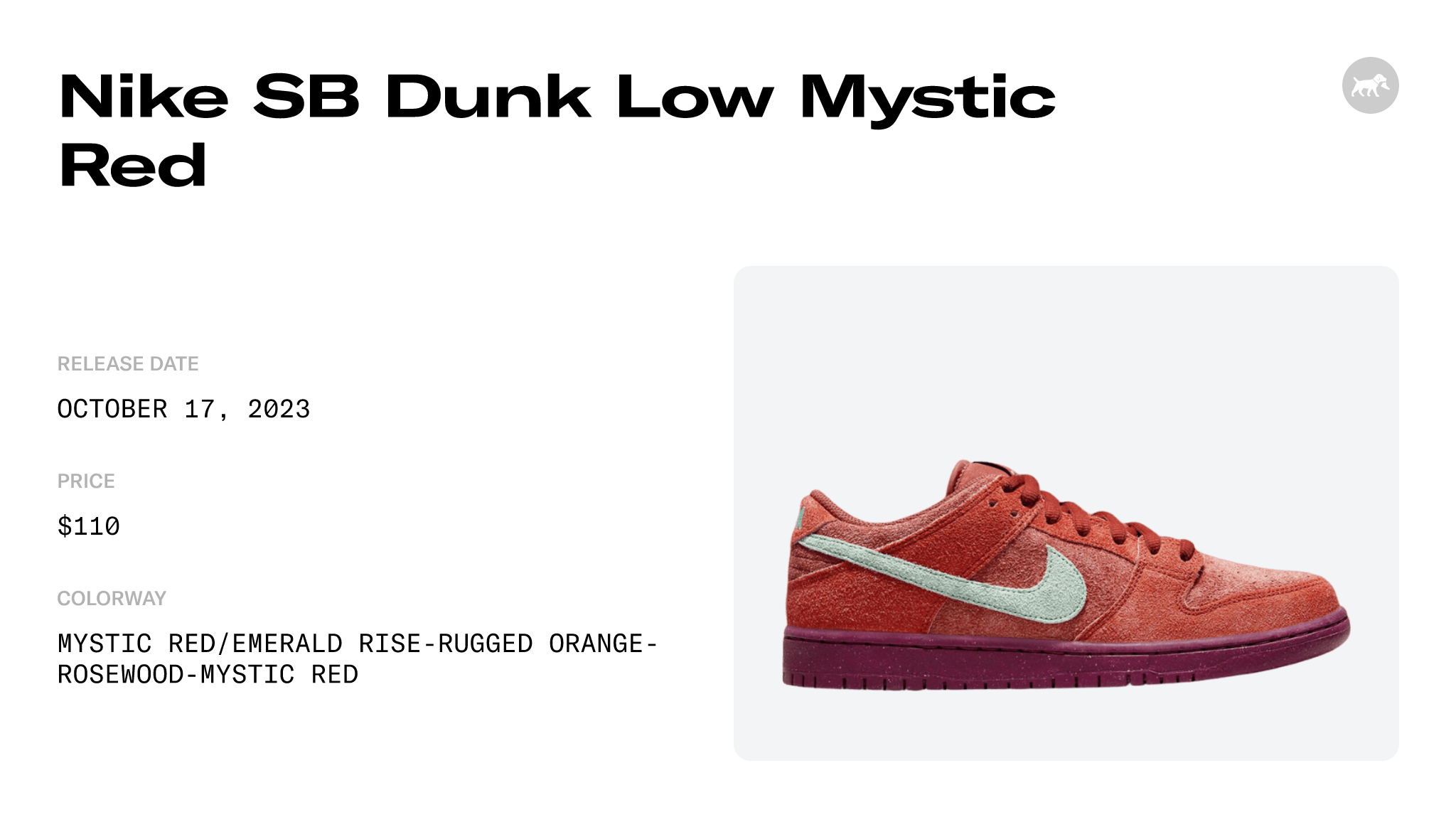 Shop Nike SB Dunk Low Pro Premium Shoes (mystic red emerald rise) online
