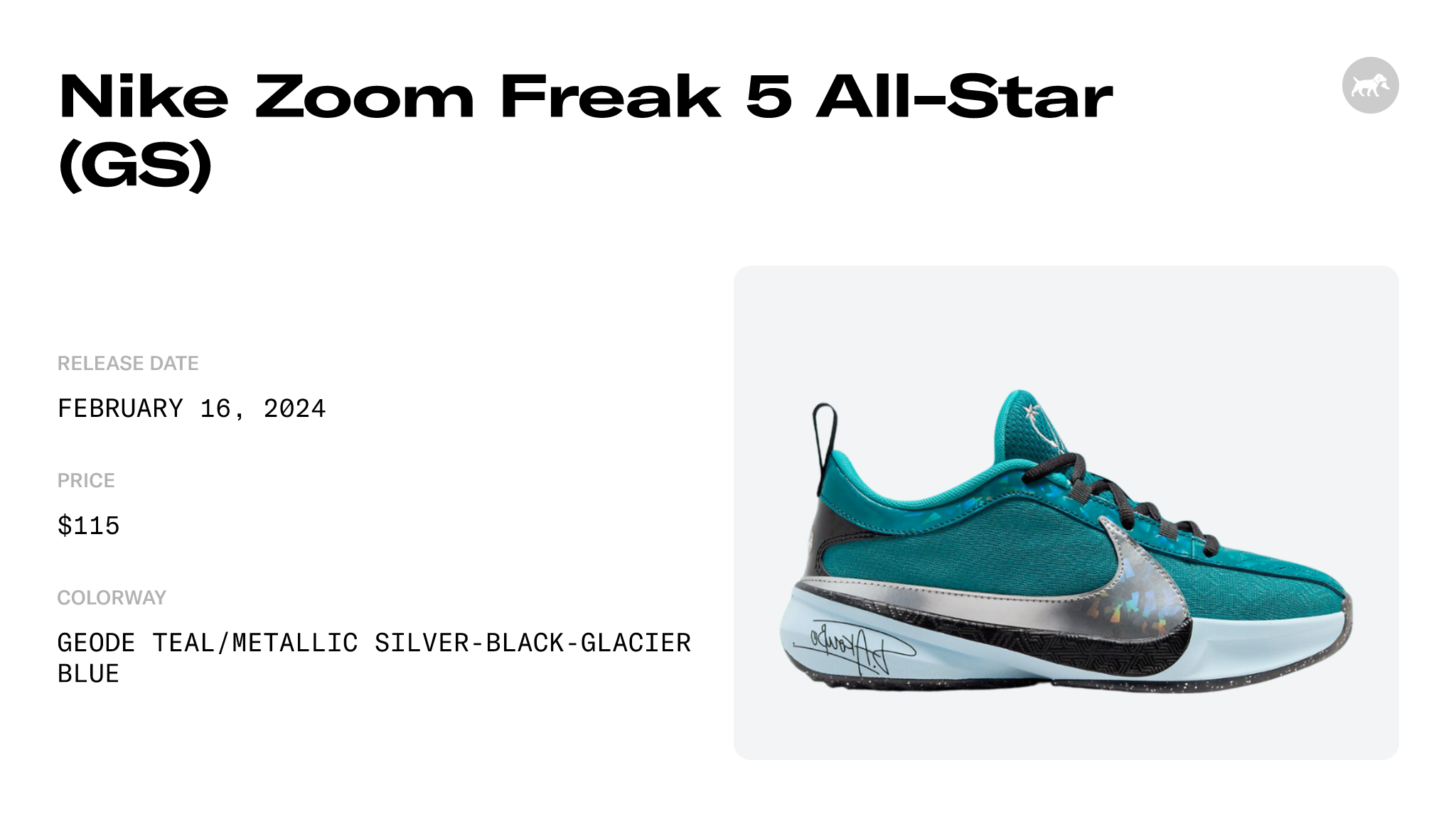 Nike Zoom Freak 5 All-Star (GS) - FN1356-300 Raffles and Release Date
