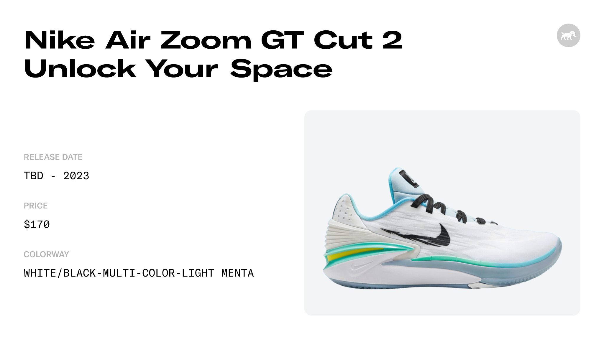 Nike Air Zoom GT Cut 2 Unlock Your Space - FJ7063-103 Raffles and ...
