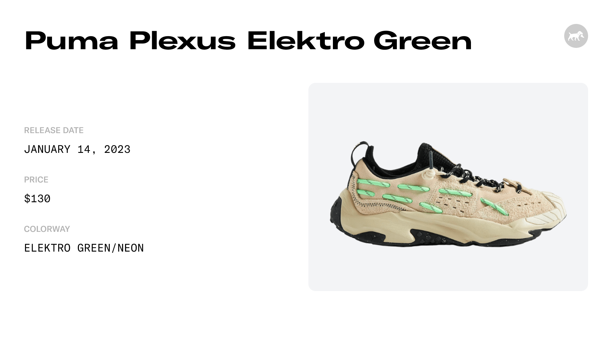 Puma Plexus Elektro Green - 390456-01 Raffles and Release Date